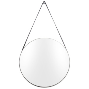 Kulaté zrcadlo Balanced Round stříbrné, Vemzu