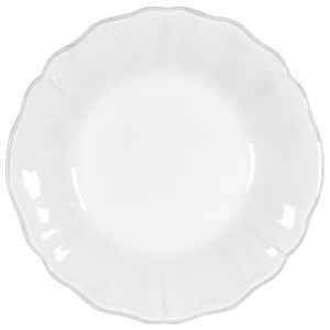 Bílý kameninový polévkový talíř Costa Nova Alentejo, ⌀ 24 cm