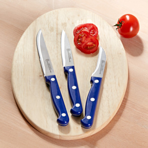 Magnet 3Pagen 3 kuchyňské nože, modrá