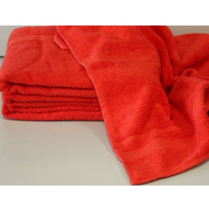 Set ručník a osuška Froté / červená