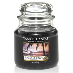 Vonná svíčka Yankee Candle BLACK COCONUT classic střední 411g/90hod