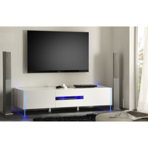 Obývací nábytek Lumina-TV v bílém matu