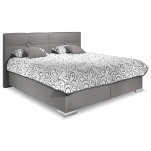 Zvýšená čalouněná postel s úložným prostorem FACILE , 180x200 cm