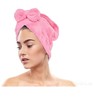 Dedra TURBAN/ČEPICE na vysoušení vlasů LAGOON TOUCH pink