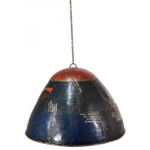 SB Orient Lampa z recyklovaných plechů, ruční práce, průměr 58, výška 40cm