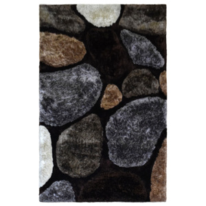 Hans Home | Ručně všívaný kusový koberec Soft Stone, hnědá