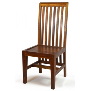 Mobler Židle z palisandrového dřeva, medová, 46x46x107cm