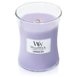 Vonná svíčka WoodWick - Lavender Spa 275g/55 - 65 hod