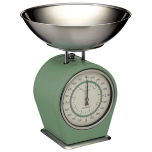 Mechanická kuchyňská váha Sage green - 4 kg