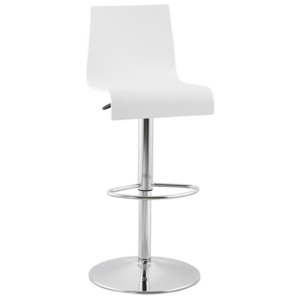 Moderní barová židle Cameron bílá