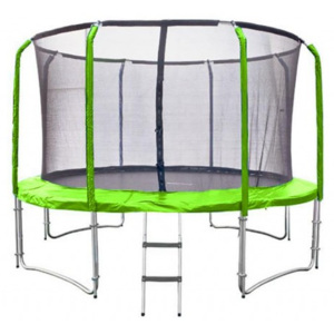 Sedco Lux Set trampolína s ochranou sítí, zelená 305 cm