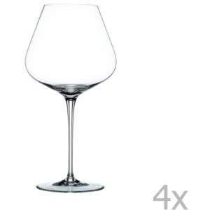 Sada 4 sklenic na červené víno z křišťálového skla Nachtmann Vinova Balloon, 840 ml