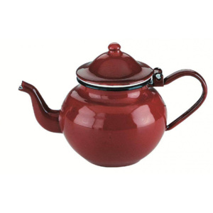 Smaltovaná konvička na čaj 0,75l - červená - Ibili - Ibili