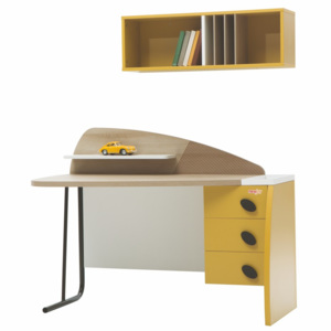 Dětský psací stůl s nadstavcem New Land - Dětský psací stůl 138x101x70 cm