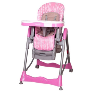 Jídelní židlička Coto Baby Mambo 2017 - Pink bubble