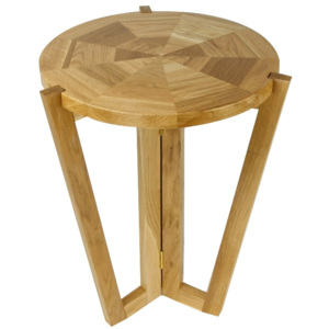 Odkládací stolek Dilmar 45 cm, dub