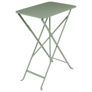 Šedozelený zahradní stolek Fermob Bistro, 37 x 57 cm