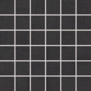 Rako Tendence mozaika 4,7x4,7 černá