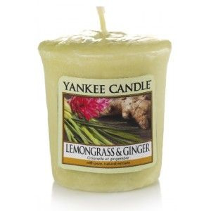 Vonná votivní svíčka Yankee Candle Lemongrass & Ginger 49g/15hod