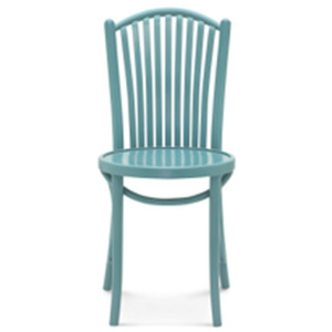 Modrá dřevěná židle Fameg Jorgen