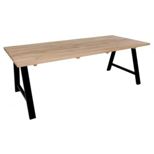 Jídelní stůl AVIGNON 200x100 cm, bílý dub House Nordic 2201110