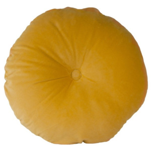 Žlutý bavlněný polštář PT LIVING, ⌀ 45 cm