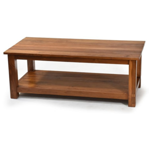 Mobler Konferenční stolek, antik teakové dřevo, 120x60x45cm