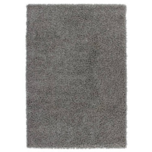 Chlupatý kusový koberec Relax 150 | šedý Typ: kulatý 67 cm