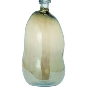 Váza Riverdale skleněná kouřová/hnědá ROYAL 50cm