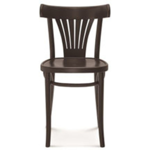Černá dřevěná židle Fameg Mathias
