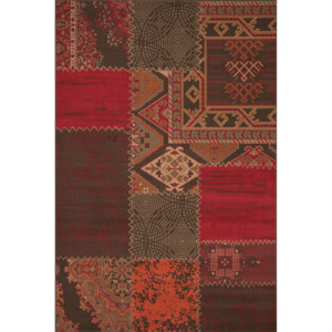Moderní kusový koberec Contempo 139 | červený Typ: 60x110 cm