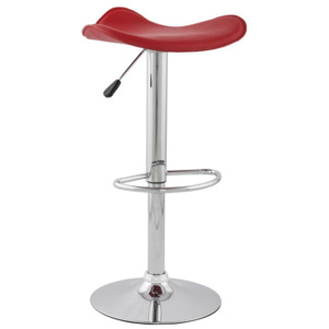 Moderní barová židle Connor rudá