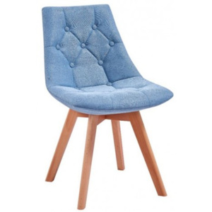 Jídelní židle QUENN, modrá ATR home living QUENNLG003