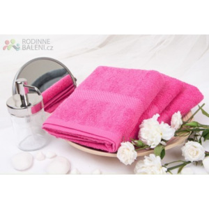 XPOSE ® Froté ručník VERONA - karmínová 50x90 cm
