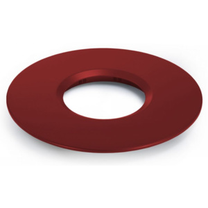 Stolní deska MONDUM TONDO, plast, Ø 80 cm, červená