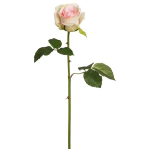 Umělá květina Sia Home Fashion Růže růžová 52cm