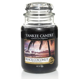 Vonná svíčka Yankee Candle BLACK COCONUT classic velký 625g/150hod