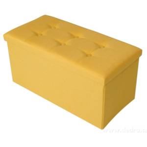 Dedra Sedací box skládací s úložným prostorem vel.XL - více barev žlutá