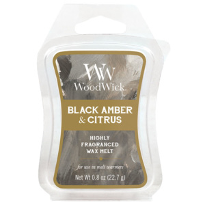 WoodWick – Artisan vonný vosk Černá ambra a citrus 22,7 g