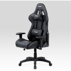 Herní židle k PC Eracer F03 s područkami nosnost 130 kg černá-antracit