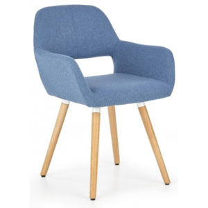 Halmar židle K283 + barevné provedení modrá