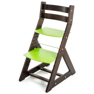 Hajdalánek Rostoucí židle ALMA - standard (wenge, zelená) ALMAWENGEZELENA