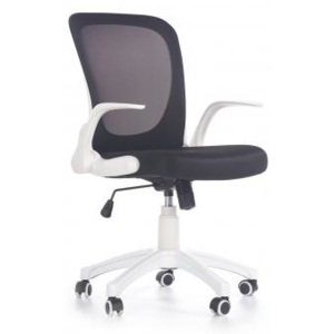 HALMAR, PASSO kancelářská židle, černobílá