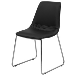 Danish Style Jídelní židle Francesca (SET 4 ks), černá