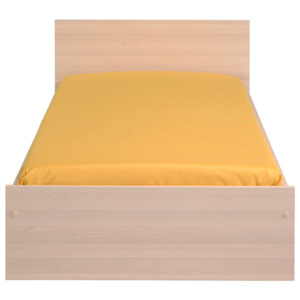 Jednolůžková postel v dekoru akáciového dřeva Parisot Austina, 90 x 190 cm