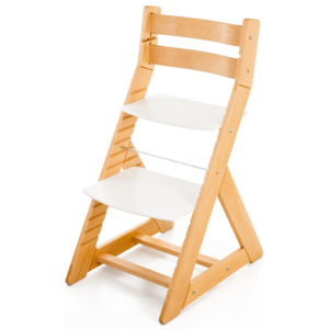 Hajdalánek Rostoucí židle ALMA - standard (buk, bílá) ALMABUKBILA