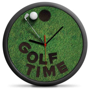 Nástěnné hodiny pro golfisty, Průměr 30 cm