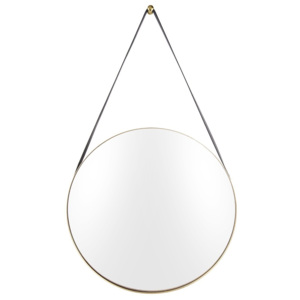 PRESENT TIME Kulaté zrcadlo Balanced Round zlaté, Vemzu