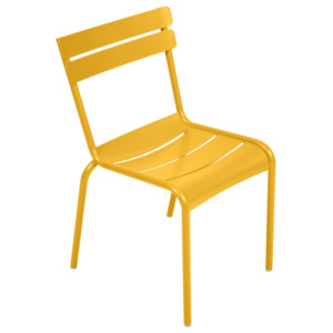 Žlutá zahradní židle Fermob Luxembourg