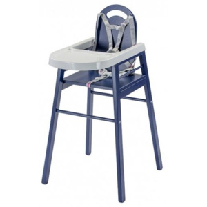 Combelle Jídelní židlička Lili modrá